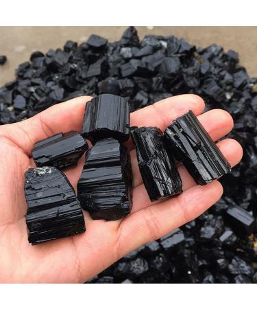 100G/Bag Natural Black Tourmaline Crystal Rough Stone Rock Specimen Natural Stones and Minerals Fine Stone