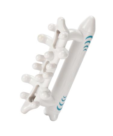 Fascia Purava fascia massage device fascia blaster plastic material optimal for fascia massage ergonomic design safety -tested - 18.2x7.5x2.5 cm - white fascia massage device