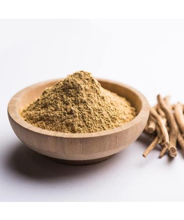 Organic Ashwagandha Powder (200g/7oz) - Indian Ginseng for Cooking, Smoothies & Tea | Non-GMO Winter Cherry Root Powder in Resealable Pouch - Buy Online on GoSupps.com