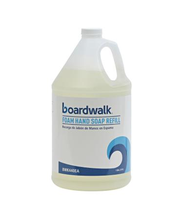 Boardwalk 5005-04-GCE00 1 Gallon Bottle Herbal Mint Scent Foaming Hand Soap