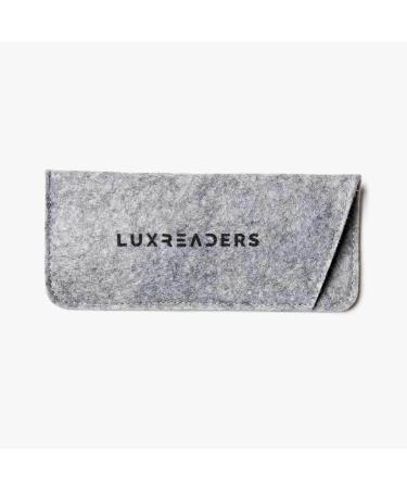 Skagen Blue Light Filter Glasses | High Quality Rubber | Rectangular Frame | Luxreaders Scandinavian Design | Dark Tortoise 1.0 Diopter - Buy Online on GoSupps.com