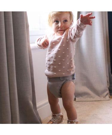 Close Parent Premium Bamboo Nappy Set in Pastels - Comprehensive Bundle for Newborn to Toddler with Boosters, Liners, and Tote Bag - Buy Online on GoSupps.com