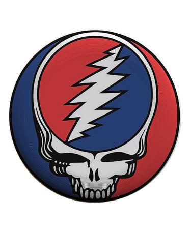 Jayli Grateful Dead Discraft Ultrastar 175g Ultimate Flying disc | Steal Your Face, Dancing Bears, Space, Skull and Roses | Grateful Dead Gift | GD-UD Steal Your Face Full Print