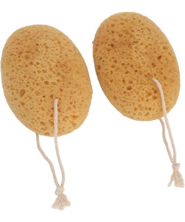 2-Piece Peeling Shower Sponge Set | Gentle Exfoliation for Soft Smooth Skin | Ideal for Sensitive Skin - Buy Online on GoSupps.com
