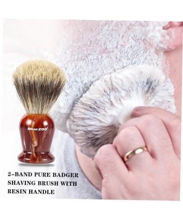 Beard Cleaning Brush | Men's Beard Care Accessory | Resin Handle Beard Brush for Ultimate Grooming - Buy Online on GoSupps.com