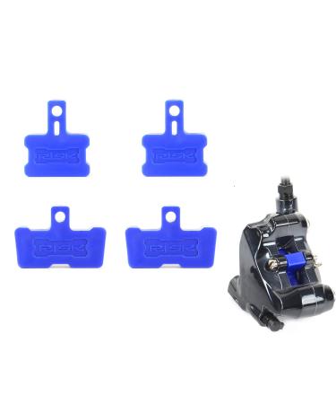 COONIUM Hydraulic Disc Brake Bleed Blocks Compatible with Shimano, AVID SRAM and More, Pack of Assorted 4 pcs (2 PCS for 2-Piston Caliper and 2 PCS for 4-Piston Caliper)