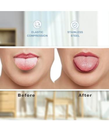 2 Pack Surgical Stainless Steel Tongue Scraper for Adults & Kids - Professional Oral Care Tool for Fresh Breath - Buy Online on GoSupps.com