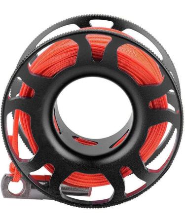 Vbestlife Scuba Diving Finger Spool - Aviation Aluminum Finger Reel Clip - 15M/30M Line - Black - Buy Online on GoSupps.com
