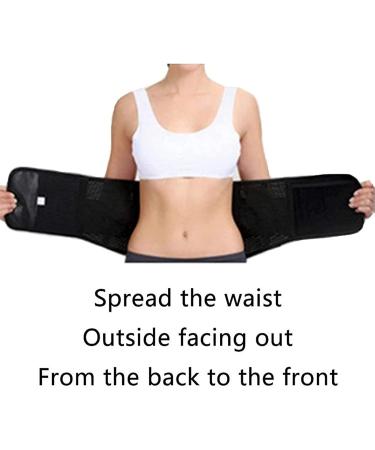 Chalksea Brace Belt for Men & Women - Lower Lumbar Support Adjustable Steel Plates Breathable Rehabilitation Aid for Elderly & Recovery Gifts - Buy Online on GoSupps.com