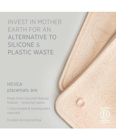 HEVEA Natural Rubber Kids Placemat - Upcycled Material, Safe and Fun Animal Designs (Blue) - Buy Online on GoSupps.com