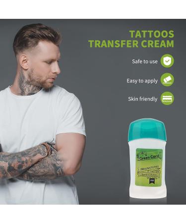 Tattoo Transfer Gel Stick - Antiperspirant Deodorant Cream for Safe and Easy Temporary Tattoo Supplies - Buy Online on GoSupps.com