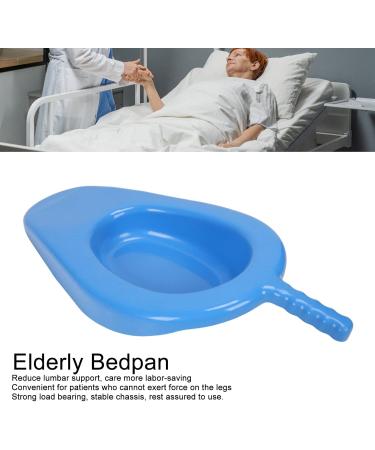 Large Bedpan Strong Load Bearing Easy to Use 10 Degree Tilt Bedpan for the Elderly Laborsaving for Paralyzed Patients At Home - Buy Online on GoSupps.com