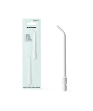 Panasonic WEW0987 Replacement Nozzle Water flosser Rechargeable Oral Irrigator (x2) WEW0987 Standard nozzle