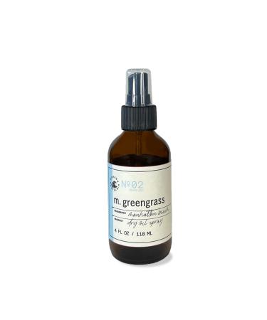 m. greengrass Dry Oil Spray - Moisturizing Body Oil for Face  Hair  and Skin - After Shower Mist For Men and Women - Non-Greasy - 4 oz. - Cruelty & Paraben Free - Manhattan Beach