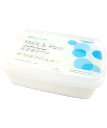 Melt and Pour Shea Butter Soap Base - SLS Free - 1kg | Stephenson's Soap - Buy Online on GoSupps.com