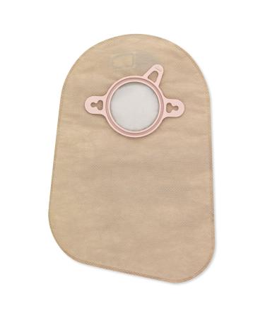 New Image Filtered Ostomy Pouch Two-Piece System 9 Inch Length 1-3/4 Inch Stoma Closed End Pre-Cut 18322 - Box of 30