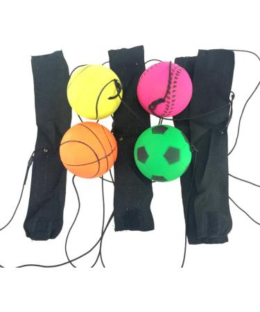 Saycker Wrist Band Ball - Fun Sports Wrist Training Bouncy Ball for Kids - Ideal for Exercise and Play - 1 pc - Buy Online on GoSupps.com