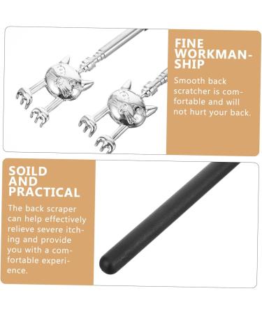 Buy Tovinanna 2-in-1 Back Scratchers for Men Stainless Steel Scratching Tool & Massage Claw Durable Back Massagers for Adults International Shipping Available - Buy Online on GoSupps.com