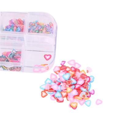 CCINEE Nail Art Slice - Assorted Fruit & Flower Polymer Clay Decorations for DIY Crafts & Slime Projects - Buy Online on GoSupps.com
