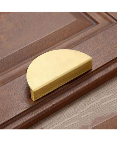1 Pair DIY Zinc Alloy Door knob European Furniture Handles Drawer Pulls Kitchen Cabinet Handles (Color : Gold1)