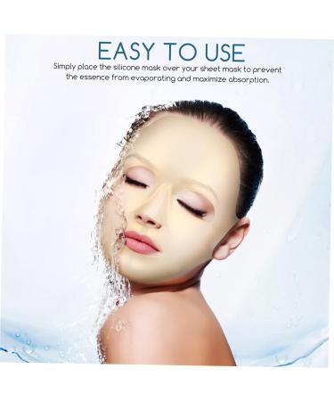 FRCOLOR 3pi ces Masque Silicone R utilisable Pour Visage Masque De Beaut Pour Femmes Et Jeunes Filles Design - Buy Online on GoSupps.com