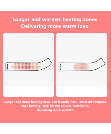 AMONIDA Neck Heating Pad - USB Heated Scarf Skin-Friendly & Breathable for Outdoor Sports - Gray - Buy Online on GoSupps.com