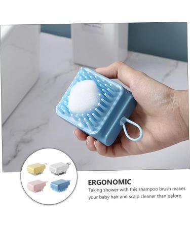 Shop Mikinona 4-Piece Massage Shampoo & Scalp Massager Set | Health & Wellness Brush for Spa-Like Relaxation | International Shipping Available - Buy Online on GoSupps.com