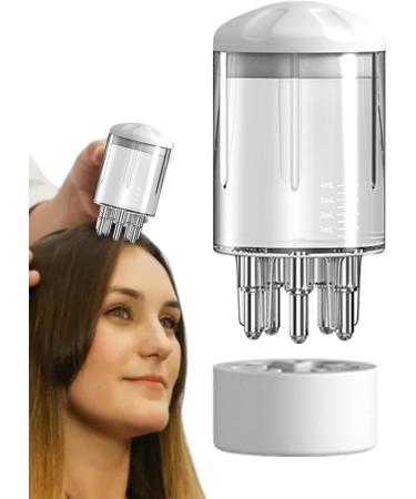 Zunishaone Scalp Oil Applicator Hair Proposal Bottle hair care bottle with integrated massage tools for hydration and daily maintenance white - Buy Online on GoSupps.com