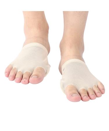 Dance Foot Thongs Dance Pads Shoes Ballet Belly Dance Foot Thongs for Jazz Ballet Belly Dancing (L)