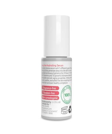 Hydrating Hyaluronic Acid Serum with Vitamin B3 & Ceramides | 1.0 fl. oz - Revitalize Your Skin | International Shipping - Buy Online on GoSupps.com