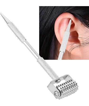 Angrek Massage Roller | Metal Ear Acupuncture Points Device | Multifunctional Acupuncture Detector & Needle Massage Roller for Pain Relief - Buy Online on GoSupps.com