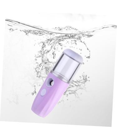 Gogogmee 1pc Hydrating Instrument Mini Steamer Face Steamer Mini Nanometer Moisture Spray Portable Abs Purple - Buy Online on GoSupps.com