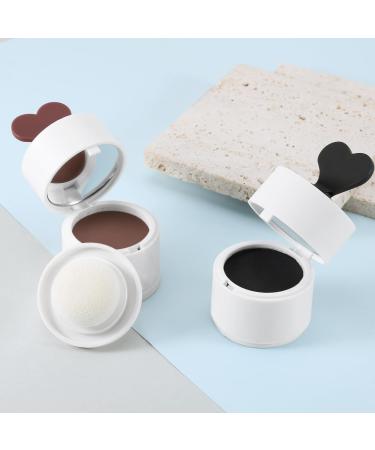 Boobeen Instant Root Cover Up Hairline Cream | Long Lasting Concealer for Greys & Thinning Hair | Brown Hair Shadow Powder for Flawless Coverage - Buy Online on GoSupps.com