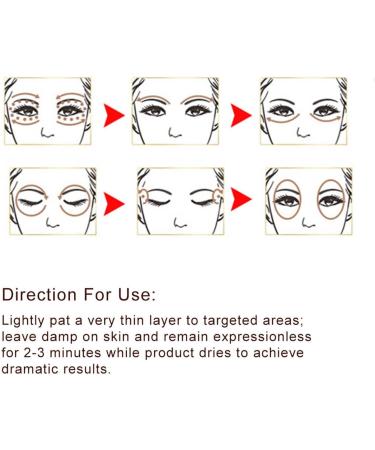 Fine Line Reduction Serum Eye Contour Firming Serum Nourishing Eye Contour Serum for Puffy Eye Relief Dark Circle Correction - Buy Online on GoSupps.com