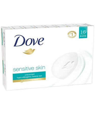 Dove Sensitive bar Soap (16 /4 Oz Net Wt 64 Oz)   ()