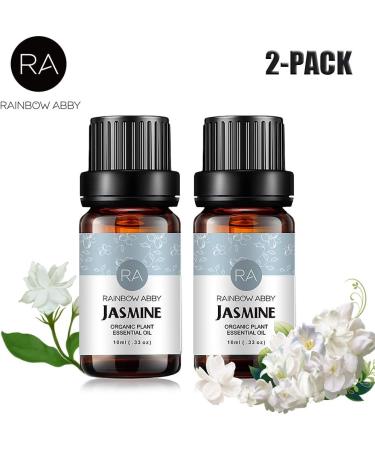 2-Pack Jasmine Essential Oil 100% Pure Orangic Aroma Plant Essential Oils Set for Diffuser - 2x10ML - Buy Online on GoSupps.com