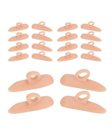 Hammer Toe Cushions - SEBS Corrector for Middle Toe - 10 Pairs (Color) - Buy Online on GoSupps.com