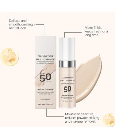  Generisch Liquid Foundation Foundation Enhancer Color Matched SPF 50 Foundation with Long Lasting Coverage for an Even Complexion - Buy Online on GoSupps.com