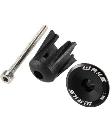 Wake Bar End Plugs - Bicycle Handlebar Caps for MTB, Road Bike, BMX - 2 Counts Rubber Sponge Aluminum - Black/Red/Gold/Blue/Gray - Buy Online on GoSupps.com