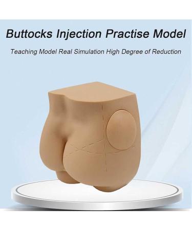 Realistic Hip Injection Training Simulator - Removable Skin & Rectal Module for Buttock Muscle Injection Practice - Buy Online on GoSupps.com