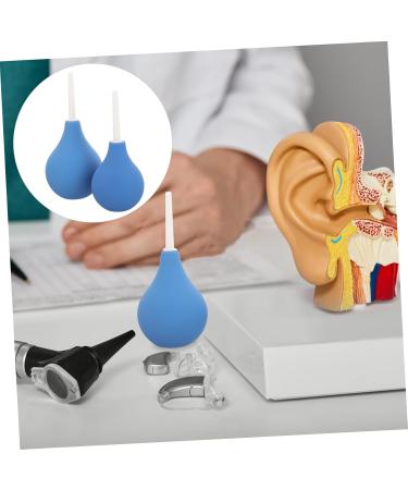 PENIKOKO 2Pcs Ear Washing Squeeze Bulb Durable Ear Clean Tools for Adults Ear Irrigation Easy to Use for Ear Wax Removal and Debris Suction - Buy Online on GoSupps.com