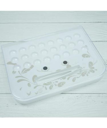 Fenteer Contact Lens Case - 24 Grid Multi-Purpose Eye Lens Container for Outdoor Use | Left-Right Eye Organizer - Buy Online on GoSupps.com
