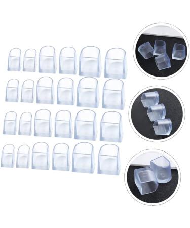 High Heel Protectors - 12 Pairs Clear Heel Covers & Sole Stoppers for Stiletto Shoes - Durable PVC Accessories for Women - Buy Online on GoSupps.com