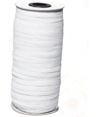 Gatuida Elastic Band Earrings - Handmade White Cord Spool for Face Masks | 5000x0.4cm Sewing Thread - Buy Online on GoSupps.com