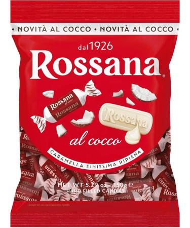  Italian Gourmet E.R. Rossana Coconut Chocolate Original Pistachio Candies Candy Lollies Pack of 4 Hard Sweets with Creamy Filling + Italian Gourmet Tomato Pulp 400g Box - Buy Online on GoSupps.com