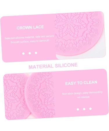 MAGICLULU 4 Pcs Silicone Chocolate Mold Silicone Molds Cajas para Cupcakes Fondant Cake Molds De para Gelatinas Flower Cake Mold Jelly Baking Fondant Lace Mat Cake Mat Household Silica Gel 12X12X0.5CMx2pcs - Buy Online on GoSupps.com