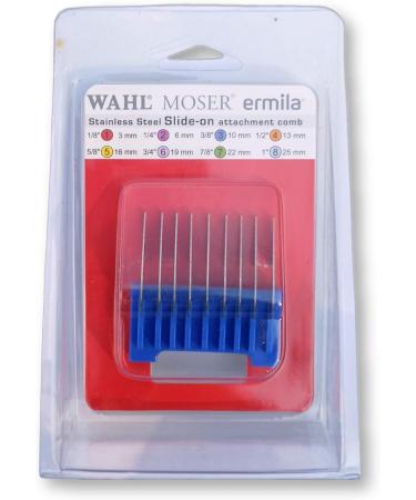 Moser Stainless Steel Pressure Comb (10 mm) - Durable & Precision Grooming Tool for Professionals | International Shipping Available - Buy Online on GoSupps.com
