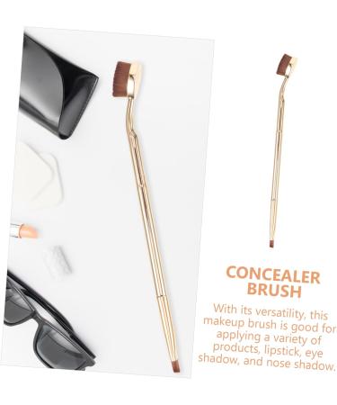 Housoutil Contour Brush Makeup Brush Tools Makeup Tools Blending Blush Concealer Double-end Concealer Brush Concealer Makeup Concealer Spectrum Mix Travel Bb Cream Brush Nylon Eyeliner Brush - Buy Online on GoSupps.com