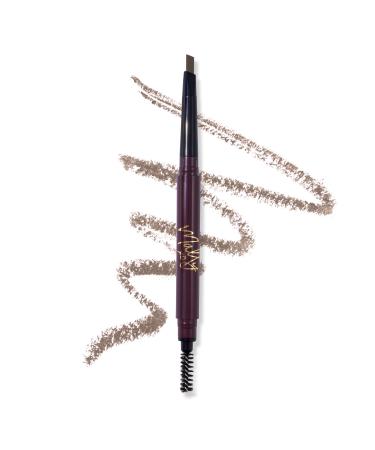 Mally Beauty Full Dreams Sculpting Brow Pencil - Taupe - Pencil + Brush - Angled Definer Tip 06 Sculpting- Taupe