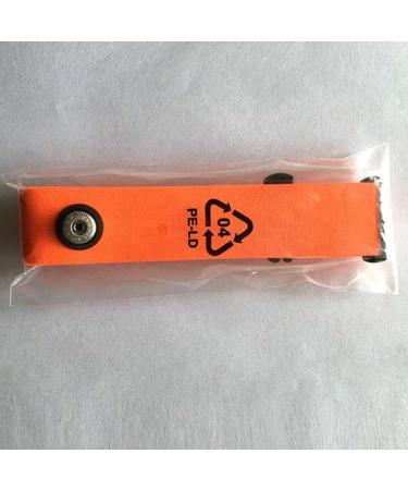 FITTG 2 Elastic Bands for Geonaute H7 Heart Rate Chest Strap - Orange | International Shipping Available - Buy Online on GoSupps.com